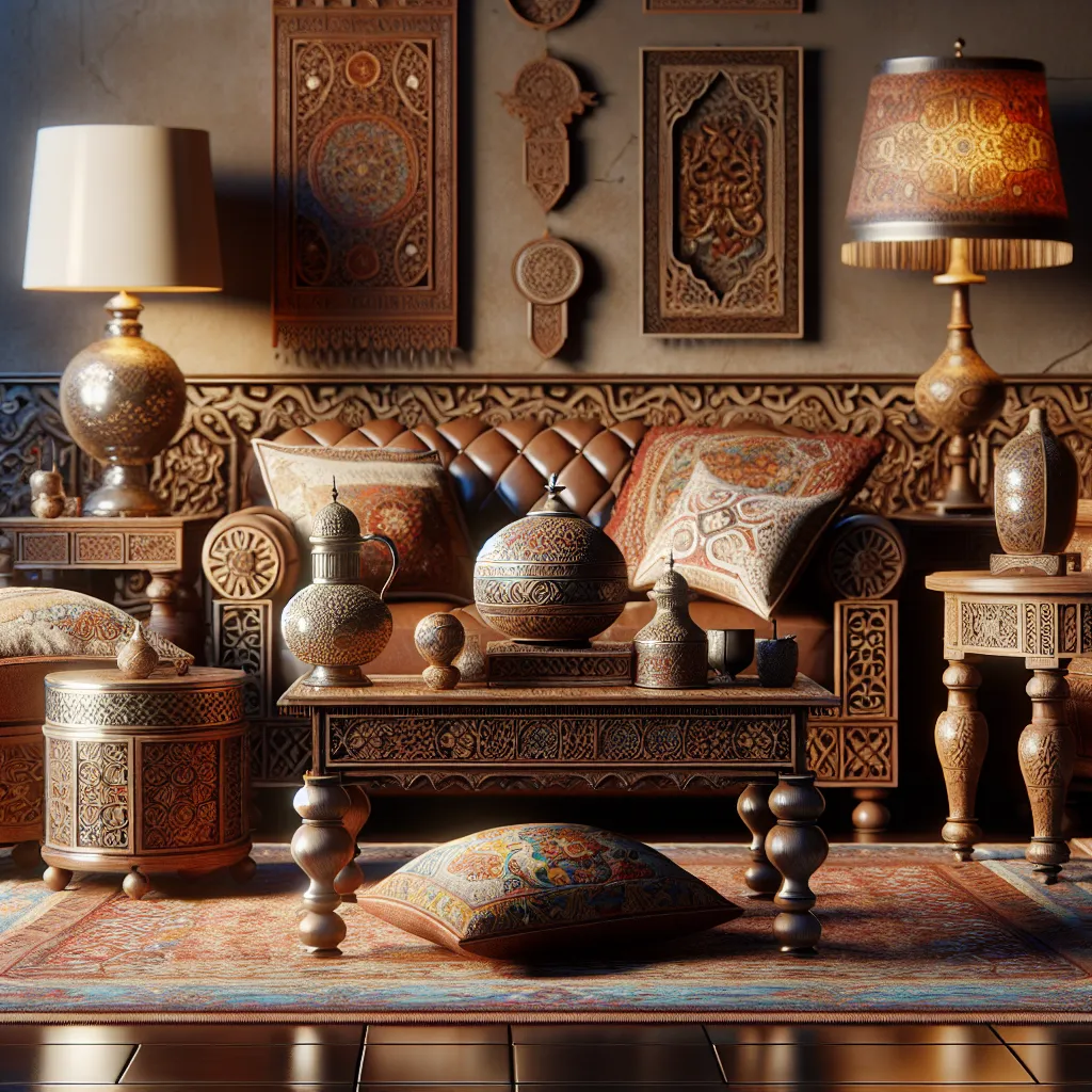 Tureckie meble i włoskie akcenty w orientalnym stylu